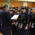 中学女子の部・準優勝：田原東部中学校