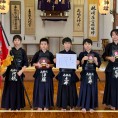 団体の部：優勝　豊橋南部少年剣道教室